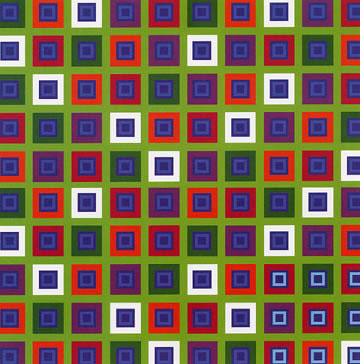 Arctic Frog - Girly Squares 12x12 patterned paper  (pack of 10)